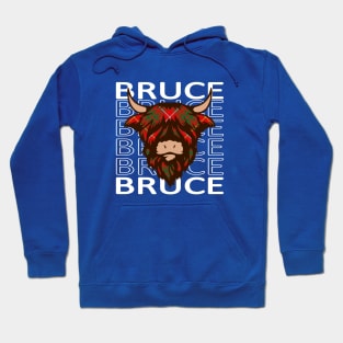 Clan Bruce - Hairy Coo Hoodie